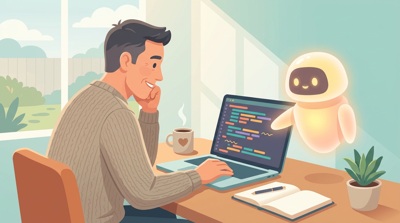 Java学習にClaude Codeを家庭教師として使うイメージ